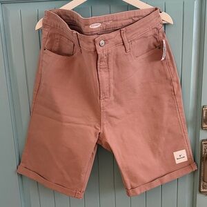 Old Navy Women's Light Mauve Denim Bermuda Shorts
